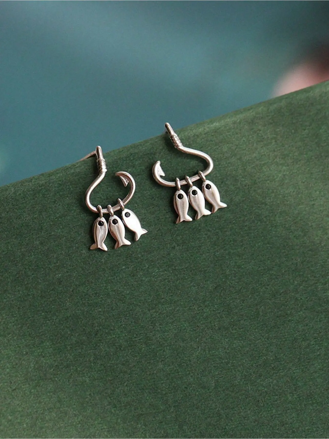 Mini Fish Fringe Earrings for Women, Dainty Earrings, Fashionable Daily Wear, Cute Fish Shape Ear Rings, Simple and Versatile Jewelry