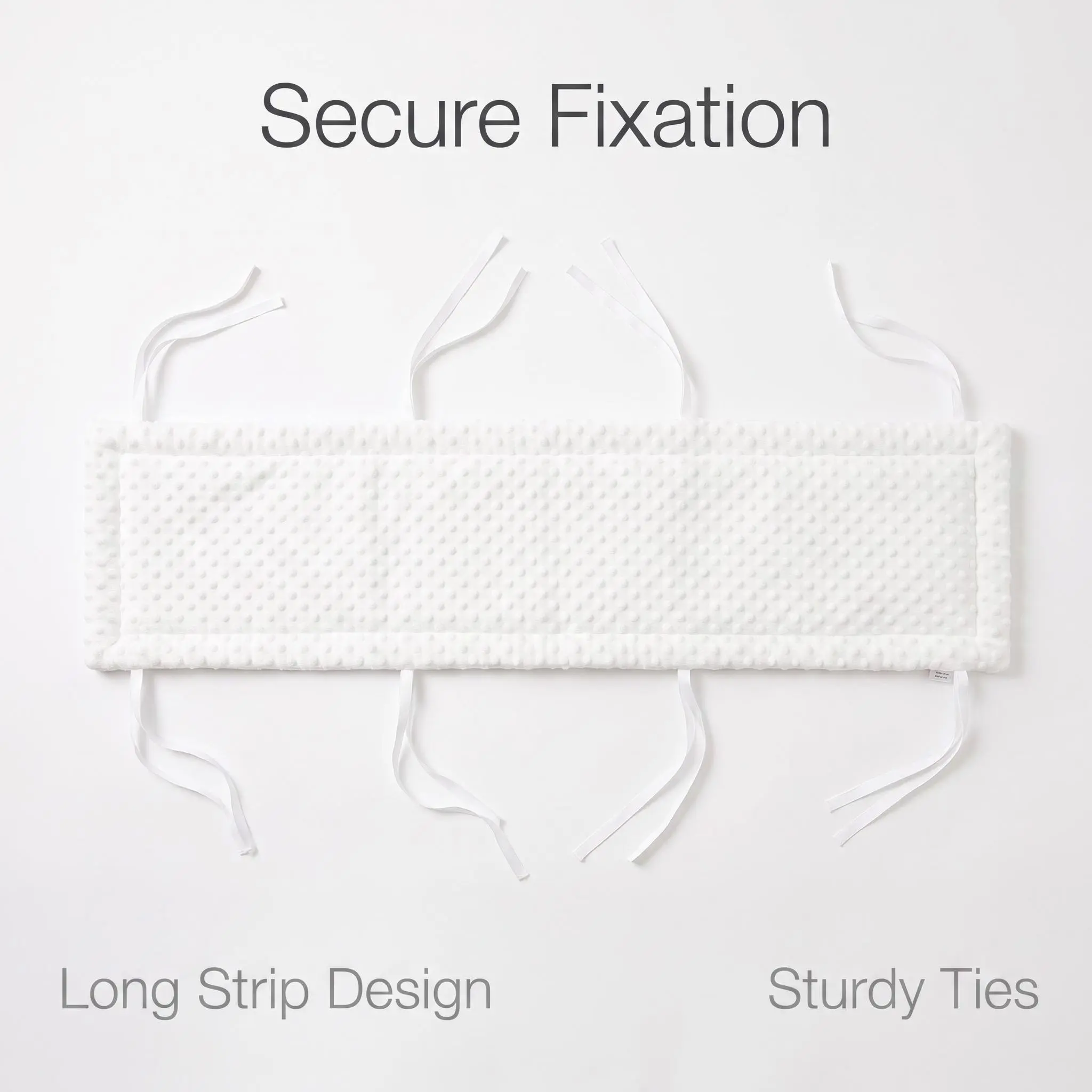240cm Home Textile Bean Stitch Bear Bed Skirt, Soft Protective Pad, Anti-Collision Bed Rail Cover, Bedroom Accessories