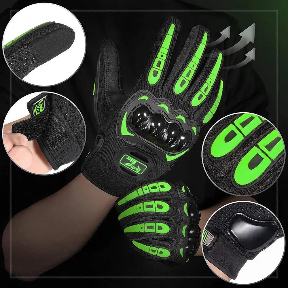 Motorcycle Gloves Summer Riding Breathable Gloves Hard Knuckle Touchscreen Motorbike Gloves Tactical Gloves for Dirt Bike Moto Motorcycle Gloves Summer Riding Breathable Gloves Hard Knuckle Touchscreen Motorbike Gloves Tactical Gloves for Dirt Bike Moto