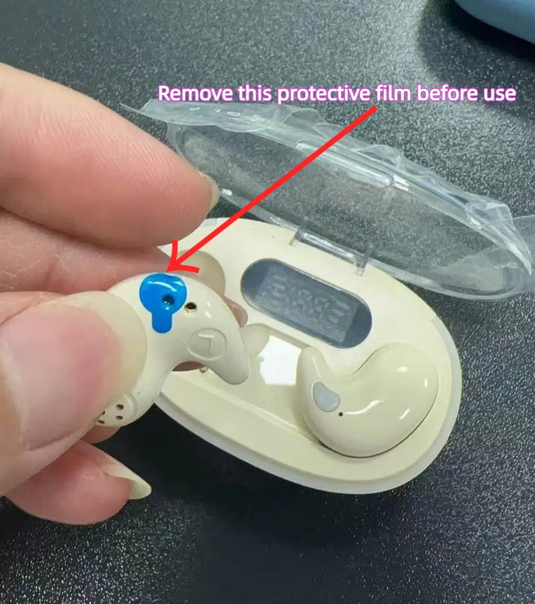 X55 Wireless Earbuds Invisible Sleep Headphones Noise Cancelling Low Latency Gaming Waterproof  Wide Compatibility in-ear esrbuds audio earphone bluetooth-compatible wireless earphone mini sport music video Retractable Dual USB-C Car Charger