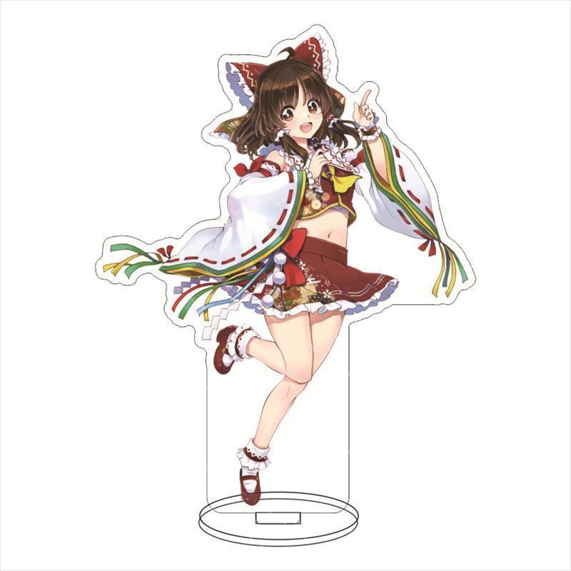 Charm Anime Fans Gifts Touhou Project 16cm Acrylic HD Figure Stand Model Kirisame Desk Decoration Collection Plate Series About