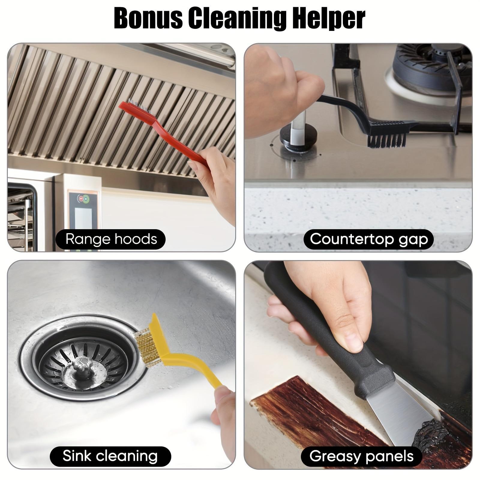 Kitchen Cleaning Brush Set, 11pcs/set Multifunctional Gap Cleaning Brush, Bathroom Cleaning Brush, Kitchen Bathroom Window Toilet Cleaning Brush Set, Bathroom Brush Cleaner