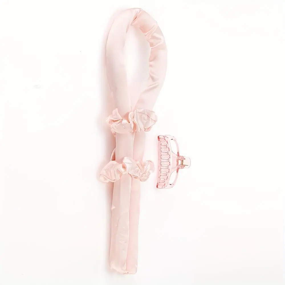 Heatless Curling Rod Headband No Heat Silk Curls Ribbon Hair Rollers Sleeping Soft Headband Lazy Hair Curlers Hair Styling Tools