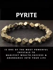 Pyrite Copper Wealth Bracelet, Handmade Irregular Cut Natural Stone Wristband, Unisex Prosperity Energy Jewelry, High-Quality Stackable Bracelet