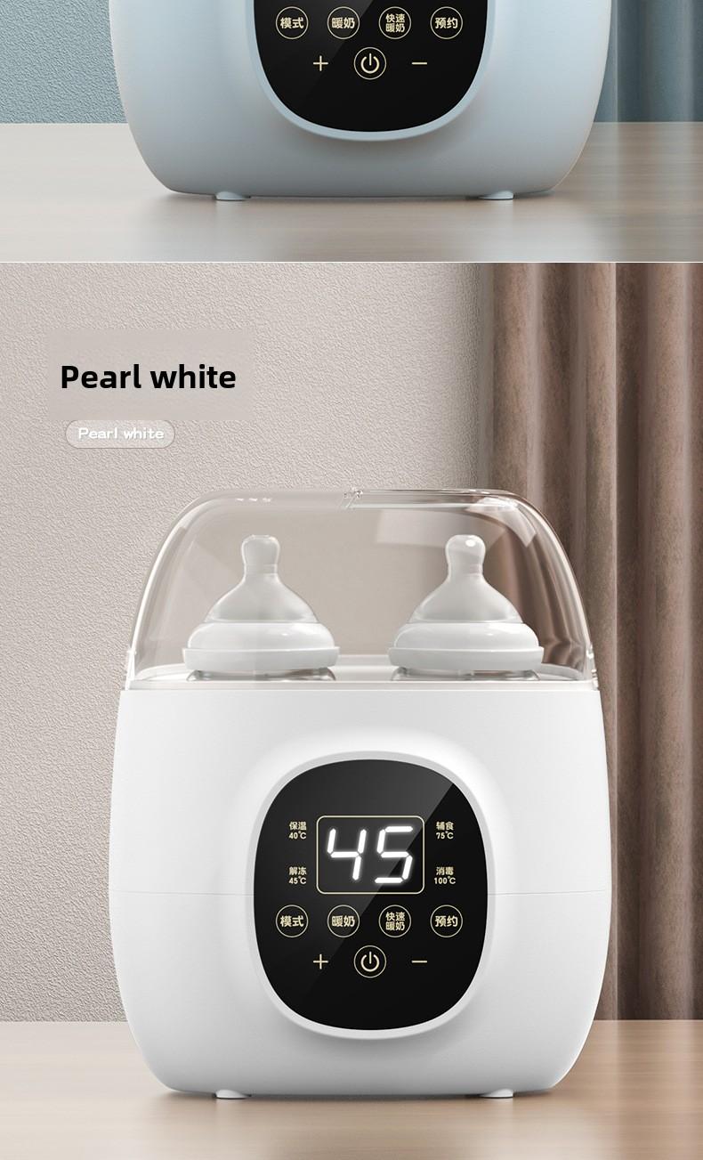 Newborn 2-in-1 bottle warmer for heating breast milk, baby bottle warmer, constant temperature milk warmer, sterilizer