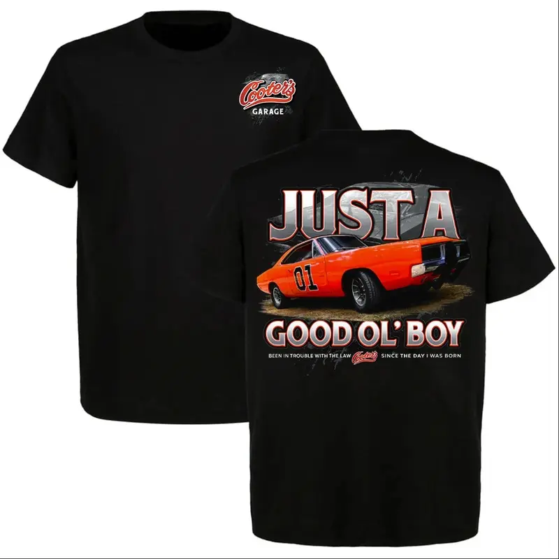Just A Good Ol’ Boy" General Lee 01 T-shirt, Dukes of Hazzard 1979 Retro Shirt, Perfect For Classic TV Lovers, Old School Style..