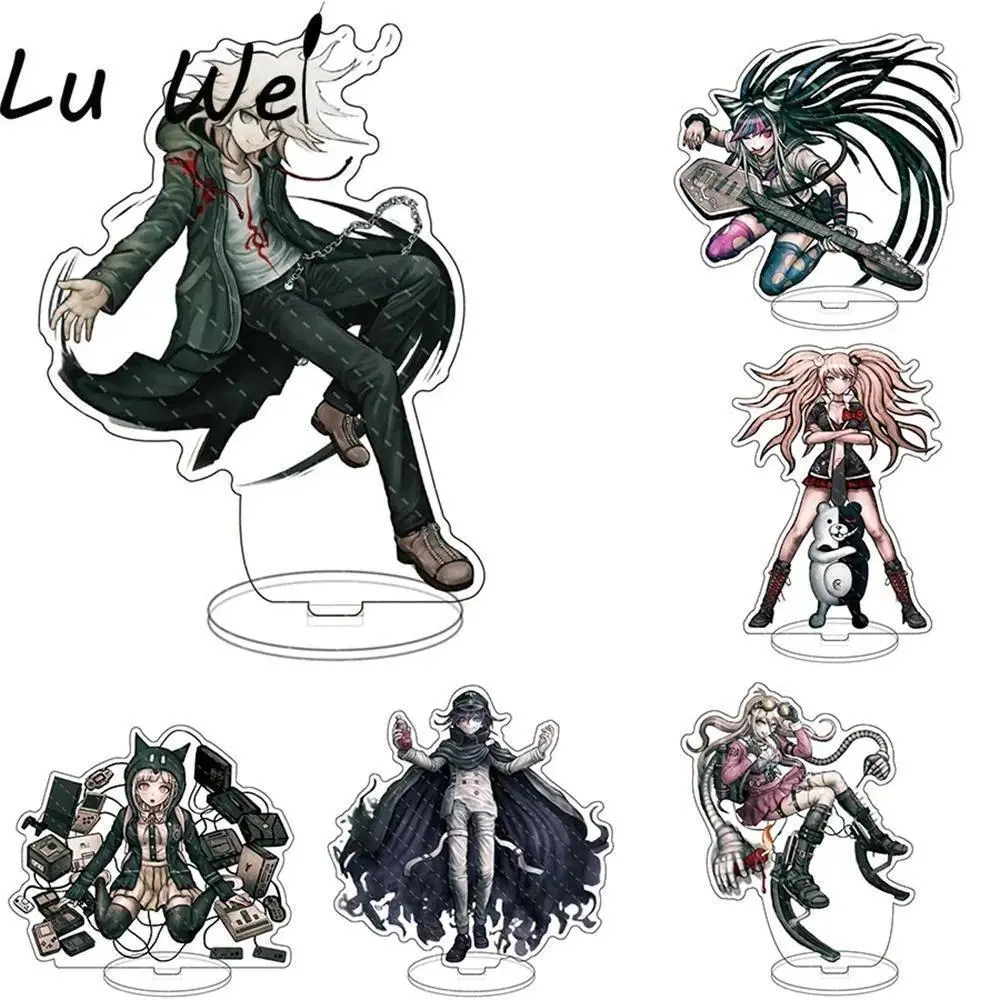 2026 Hot Anime Figure Acrylic Stand - Danganronpa V3/Trigger Happy Havoc Themed Model Plate, Desk Decor Standing Sign, Gifts for Fans