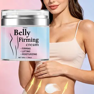 50g Belly firming Cream with Hyaluronic Acid,  Hydrating, Moisturizing Cream,Caffeine and Shea Butter: Provides long-lasting hydration and deep nourishment for belly and inner thighs, suitable as a body massage cream for all skin types, Body Care