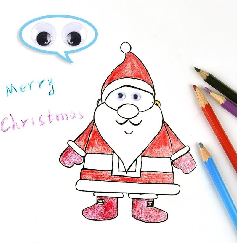 1220 count Self Adhesive Wiggle Googly Eyes (Assorted Sizes)