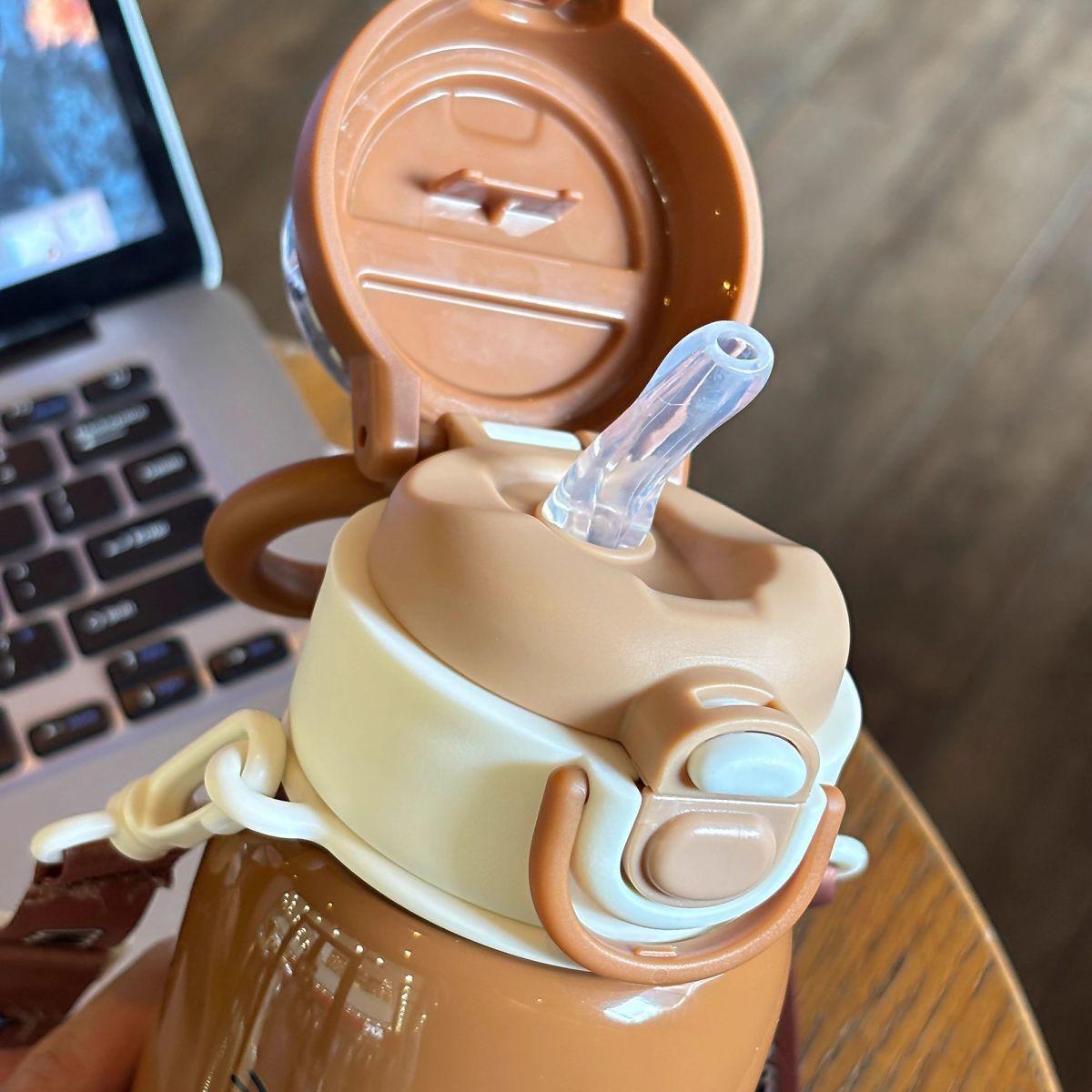 400ml Capybara Stainless Steel Coffee Cup Travel Thermal Mug Leak-proof Bottle Tea Coffee Mug Insulated Cup Gift Back To School