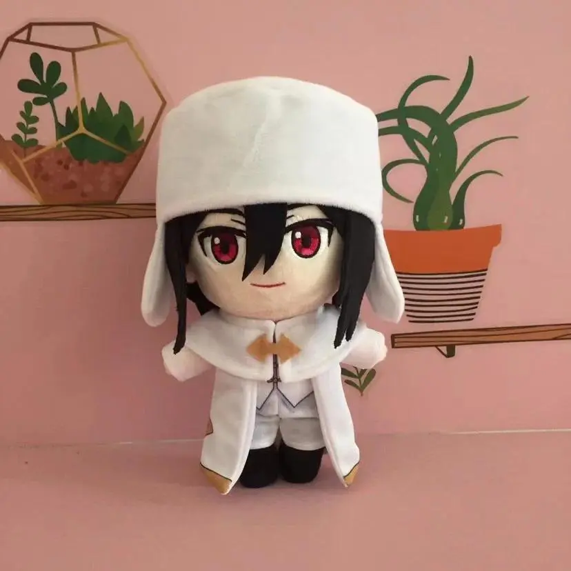 Fyodor Dostoyevsky Bungou Stray Dogs 20cm Plush Doll, Cute Soft Pillow, Anime Fan Birthday Toy for Felt Crafts DIY