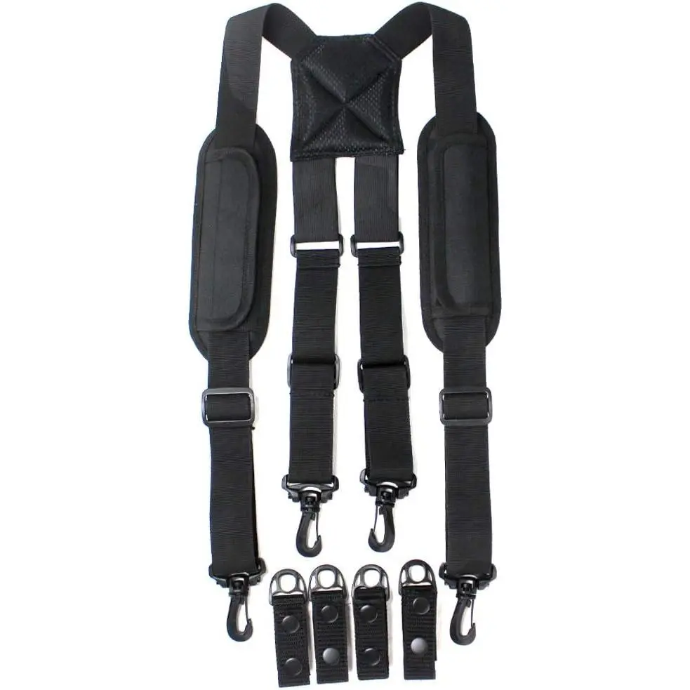 Police for Duty Belt,Suspenders,Duty Belt Duty Belt,Law Enforcement with Padded Shoulder