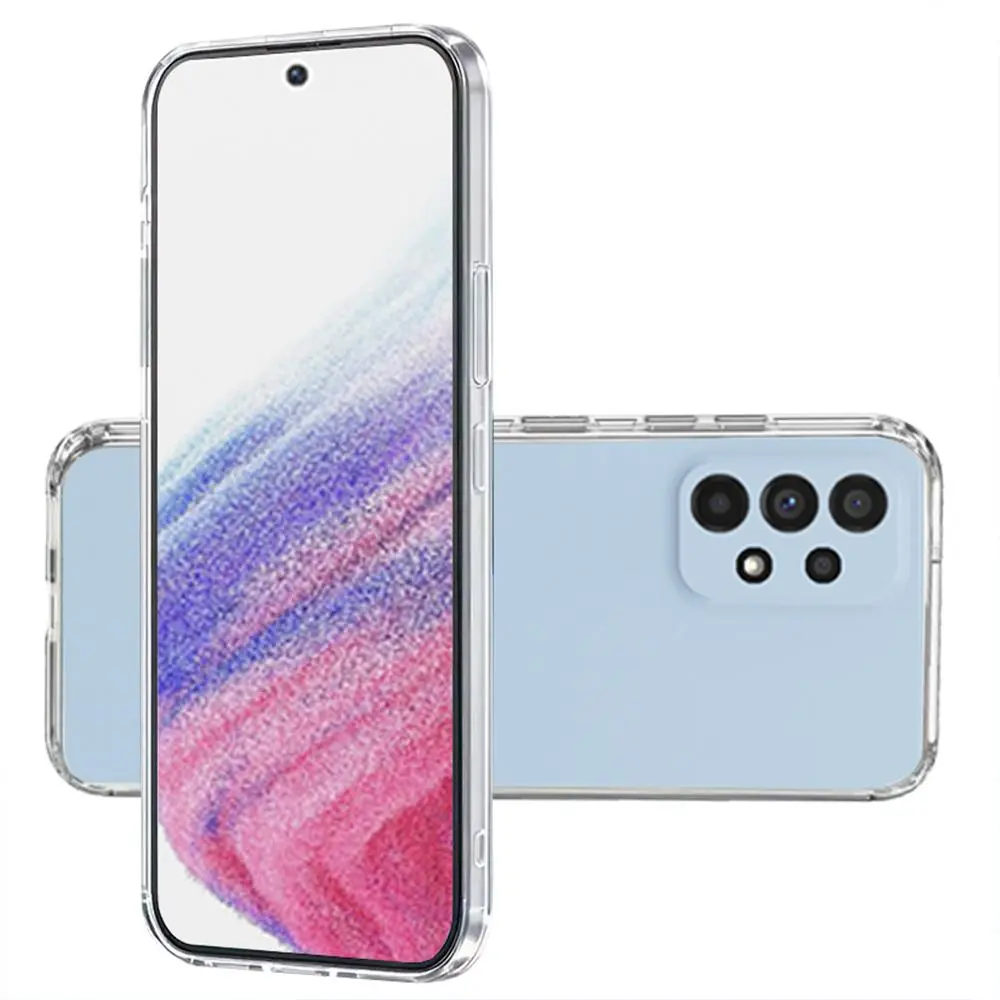 Phone Case: for SamSung for Galaxy A53 5G/A51 4G Phone Case, Transparent, Soft Phone Case, Scratch Resistant Protective Case, Flexible Full Protection, Anti-Slip, Clear High Quality