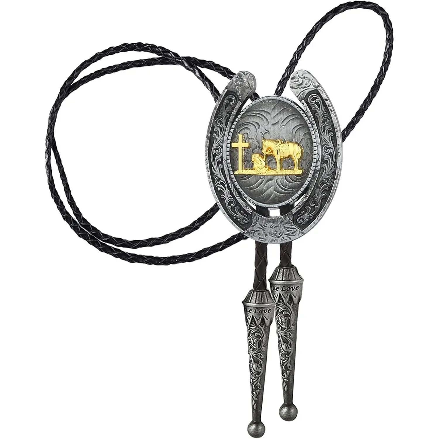 Men's Unisex Native Theme Western Cowboy Bolo Tie, Sports & Outdoor Accessory, Gift Ideas, One Size