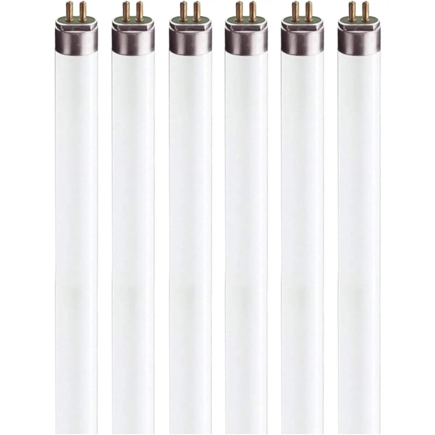 F8T5 Fluorescent Light Bulbs - 12 inches Under Cabinet Bulb - Cool White 4100k 8 Watt Tube Bulb - Pack of 6