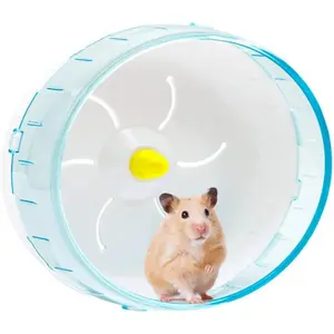 Exercise Wheel for Syrian Hamsters Quiet Spinner Running Wheel for Small Animals Pet Hamsters Gerbils Mice Rats Guinea Pig Hedgehog Exercise Toy
