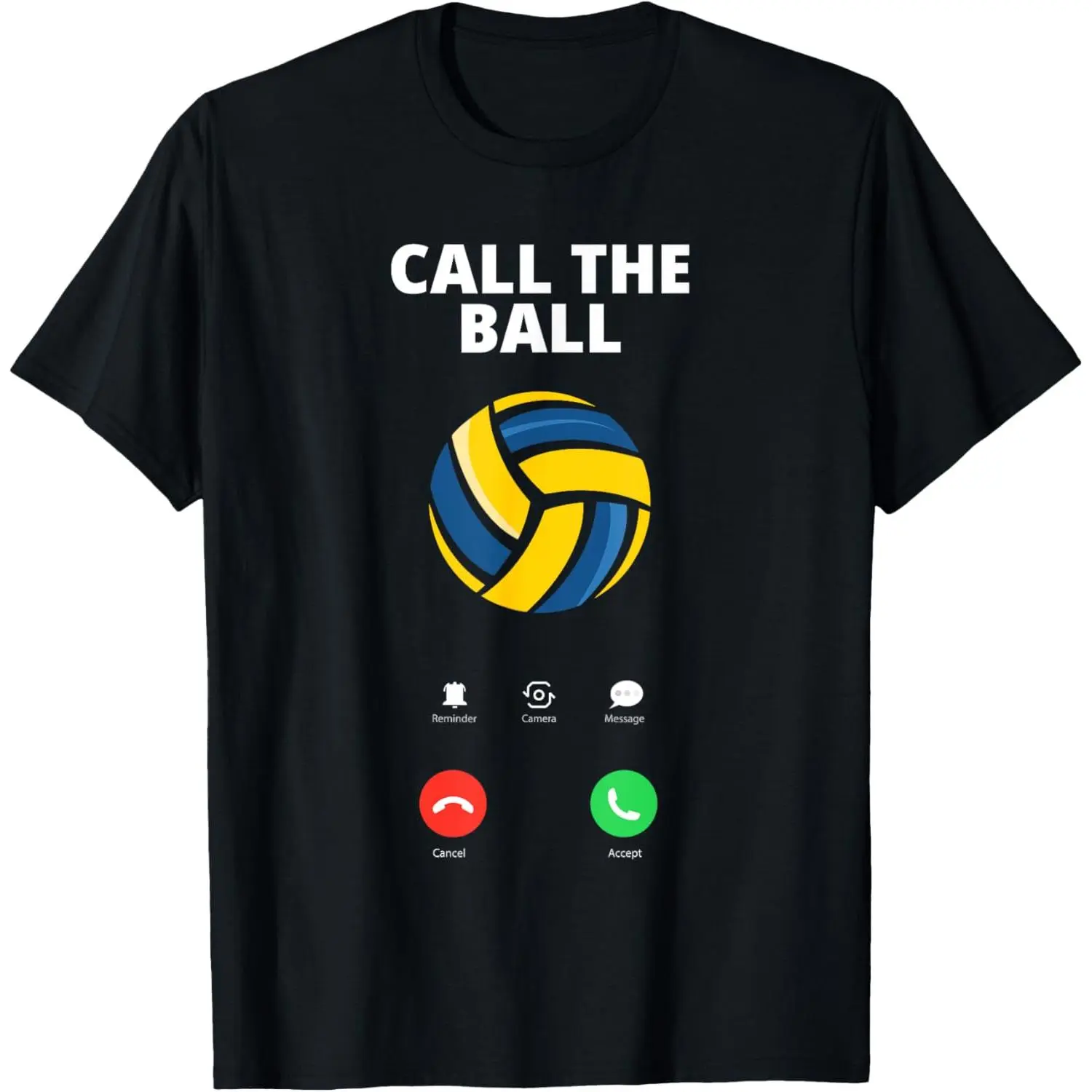 Women's Funny Volleyball Print Tshirt - Unisex Short Sleeves, Relaxed Cut, Breathable Fabric Casual Top