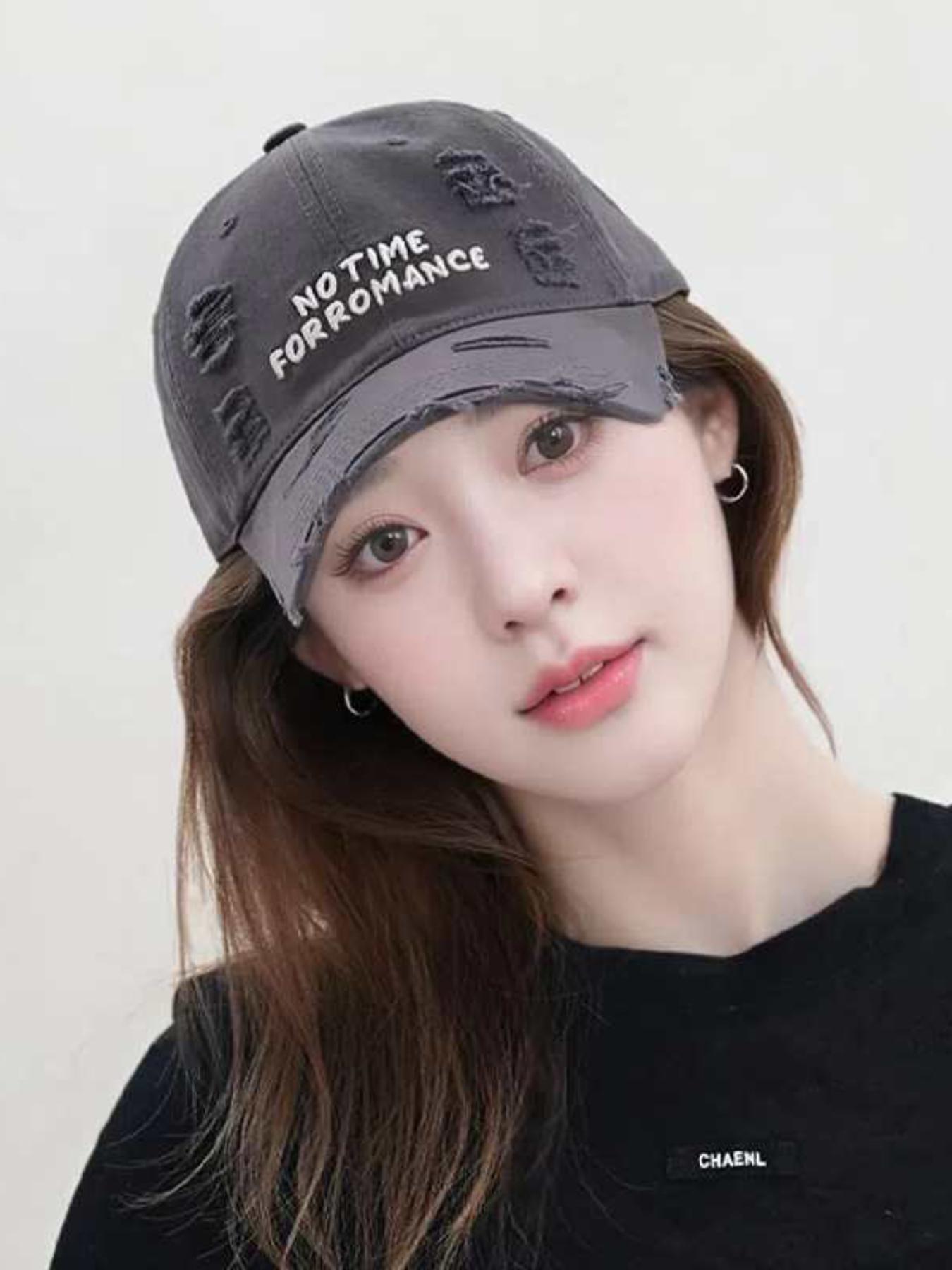 Women\'s Embroidery Adjustable Washed Distressed Trucker Hat Thanksgiving Turkey Women main image 4