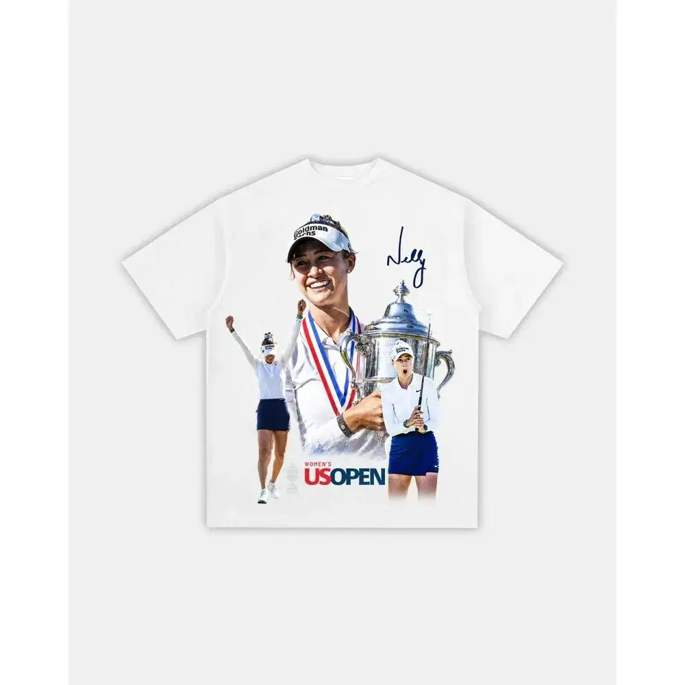 🏌 ⛳ NELLY KORDA US OPEN CHAMP TEE, Graphic T-Shirt, Unisex Cotton Tee, Casual Everyday Shirt