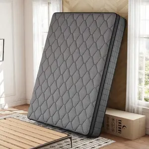 12/14 Inch Hybrid Mattress Twin Full Queen King – Bed In A Box With Gel Memory Foam And Pocket Springs For Pressure Relief, Cool Breathable Sleep And Edge Support – Medium Firm,