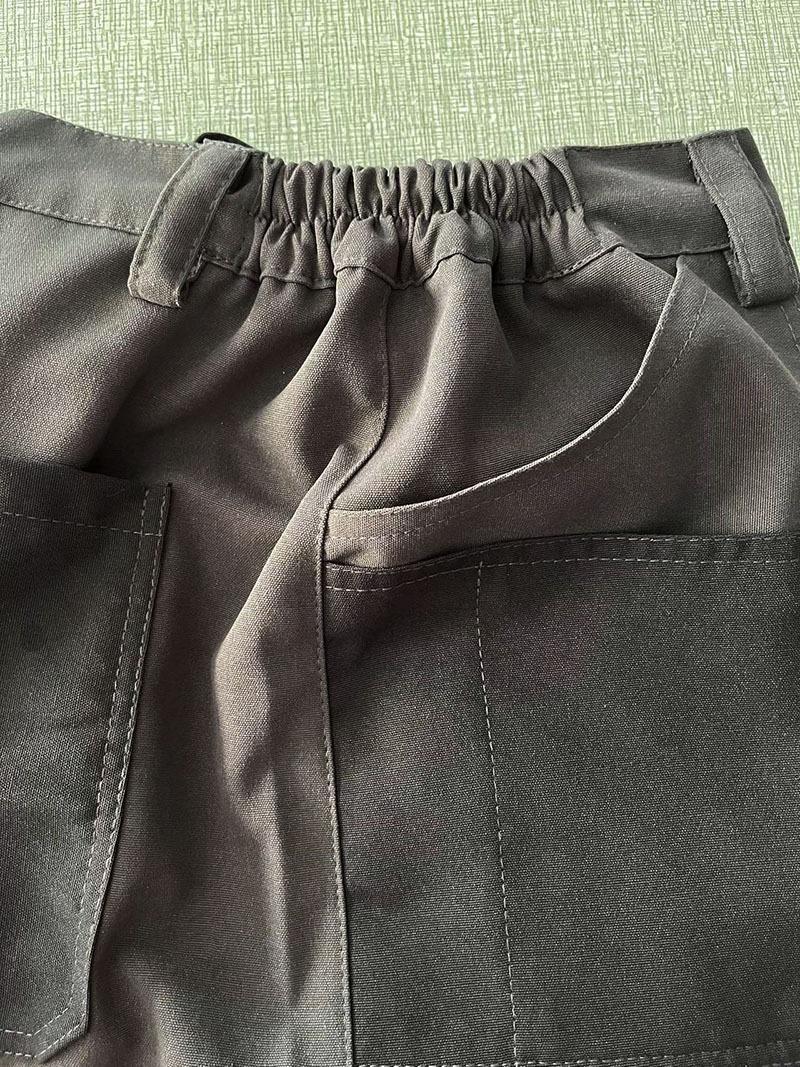 Men's Work Suit with Multiple Pockets Wear-Resistant for Car Maintenance & Work Safety Overalls Menswear Clothes Uniforms Workwear