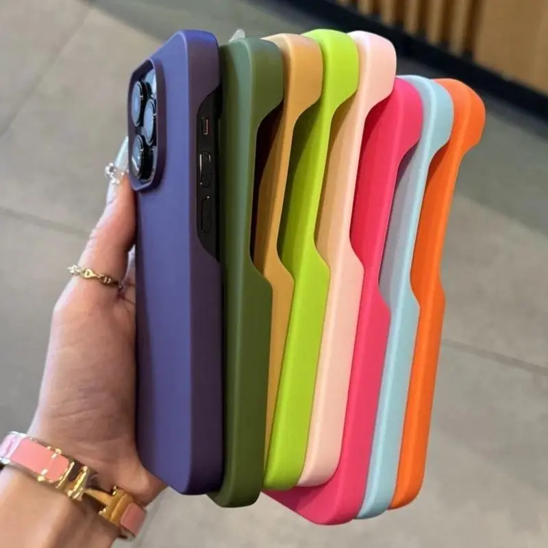 Ultra Thin Silicone Matte TPU Case for iPhone 16 15 14 Plus 13 12 11 Pro Max Luxury Shockproof Bright Neon Color Soft Cover Skin