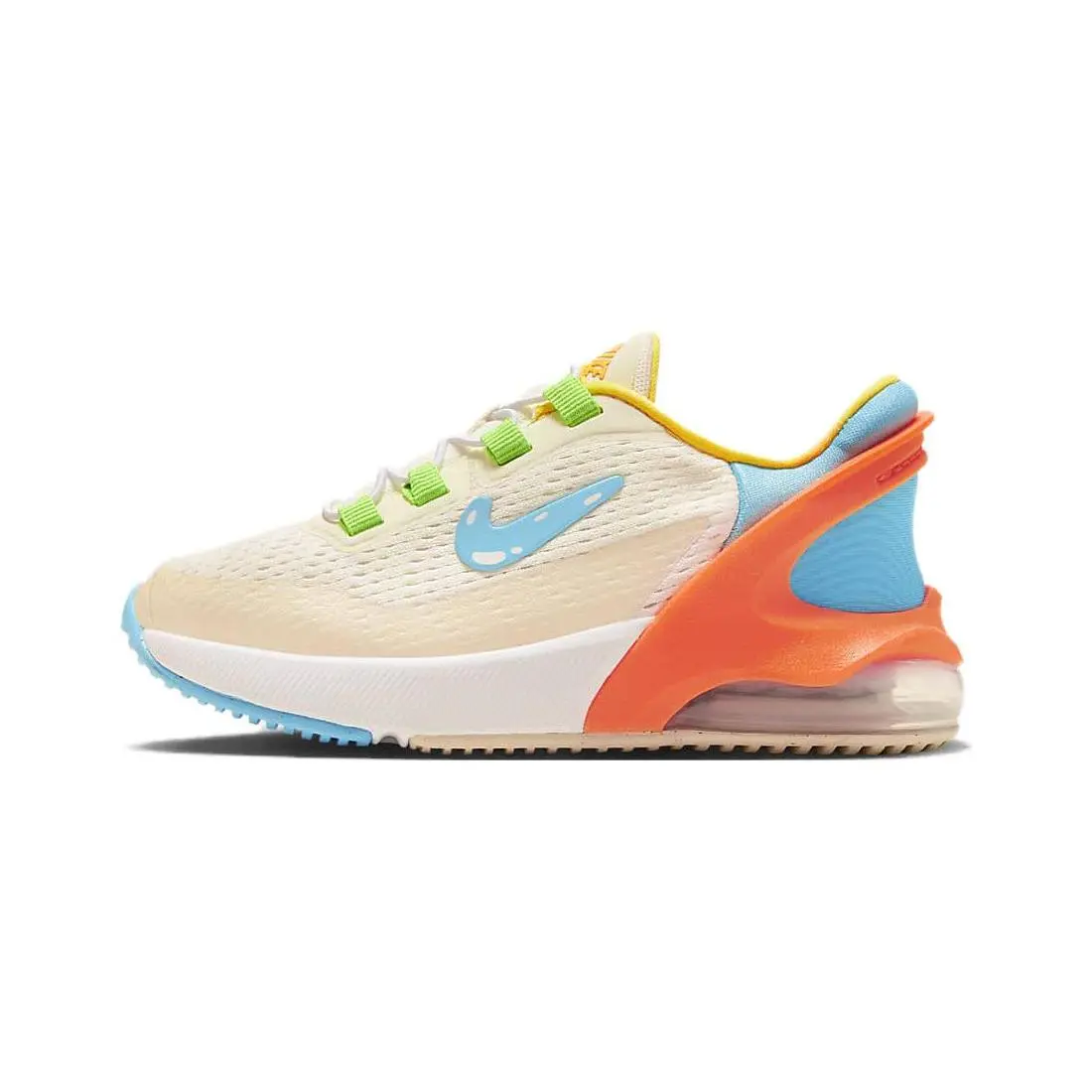 Nike Air Max 270 Comfortable Versatile Low-Top Kids Casual Shoes FN9931-141