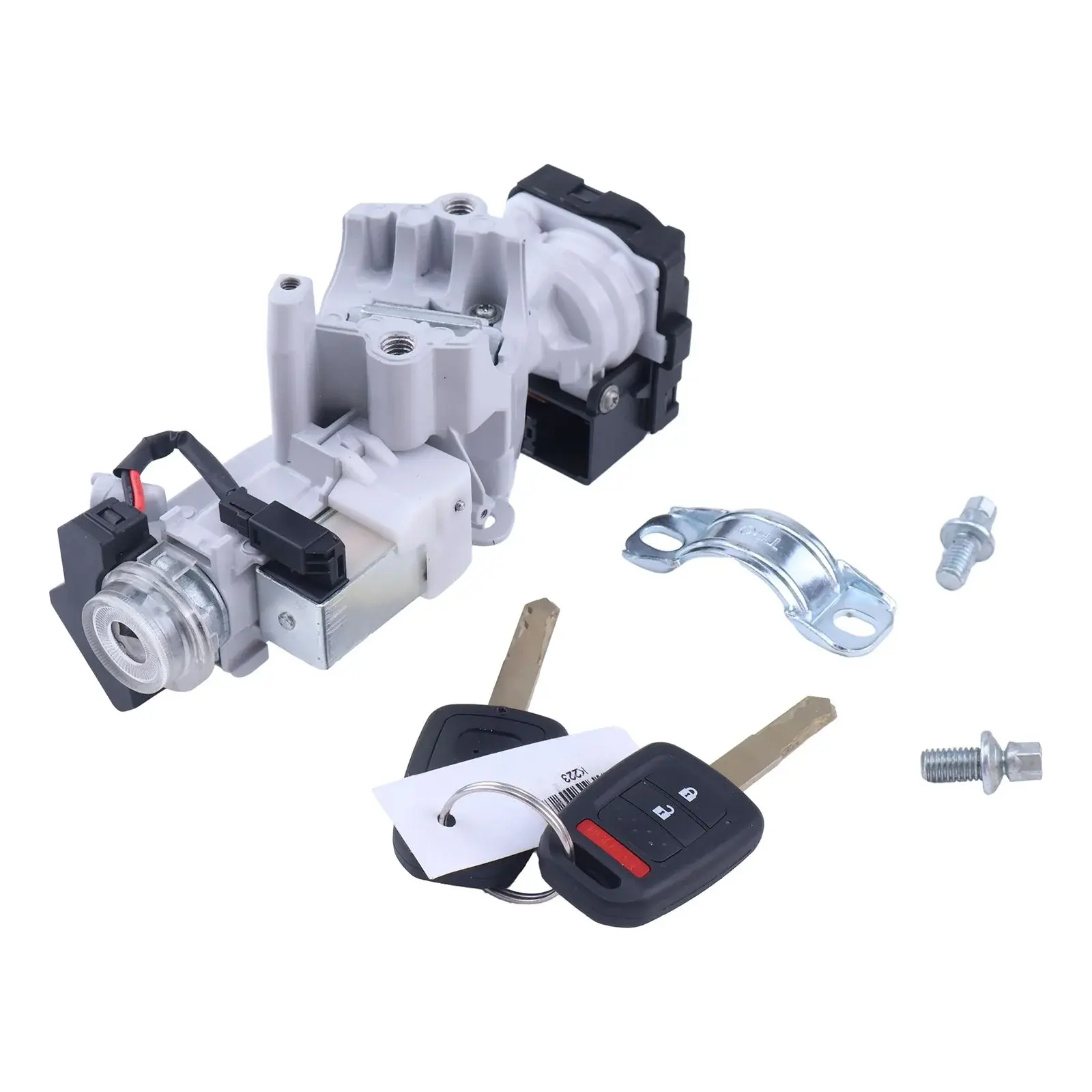 FridayParts Ignition Switch Lock Cylinder with 2 Remote Keys 0635lT6PH01 106351T2A971 for Honda Civic Accord Crosstour 2013-2017