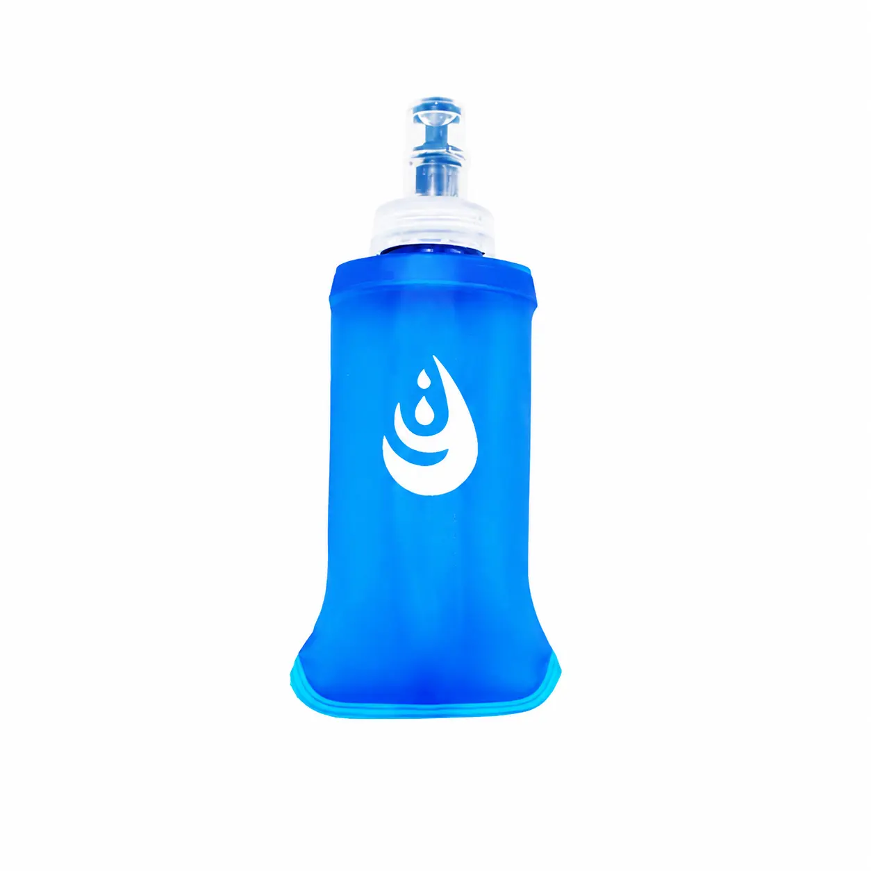 Lightweight Collapsible Water Bottle for Hiking, Running, Cycling, and Mountaineering — BPA-Free Silicone Design with Leak-Proof Cap, Compact Foldable Shape Fits Easily in Backpacks, Pockets, or Hydration Vests