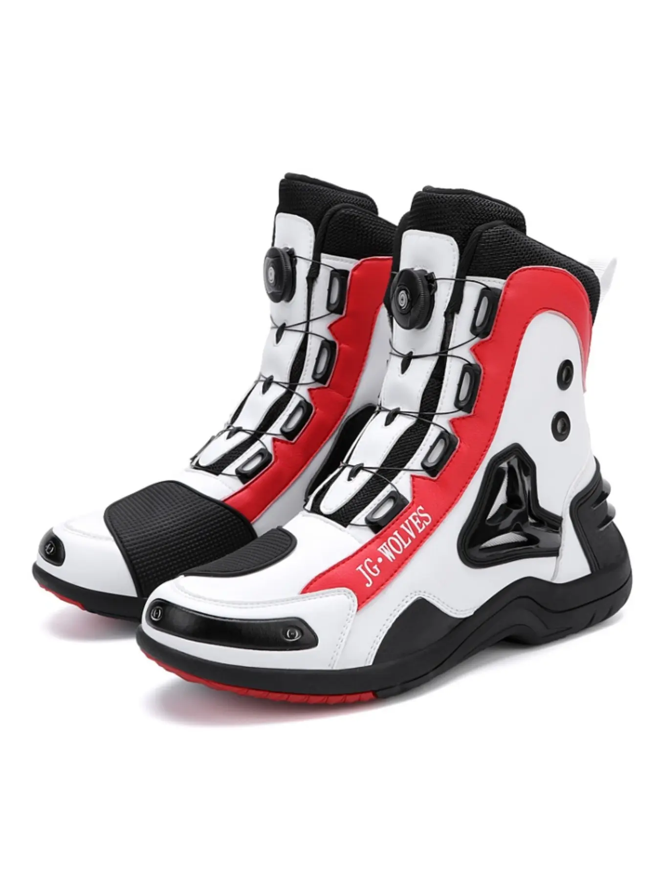 Motorcycle Riding Shoes, Unisex Motorbike Boots, Anti-Slip Racing Shoes, Waterproof Design, Safe and Comfortable Cycling, Enhanced Safety Features