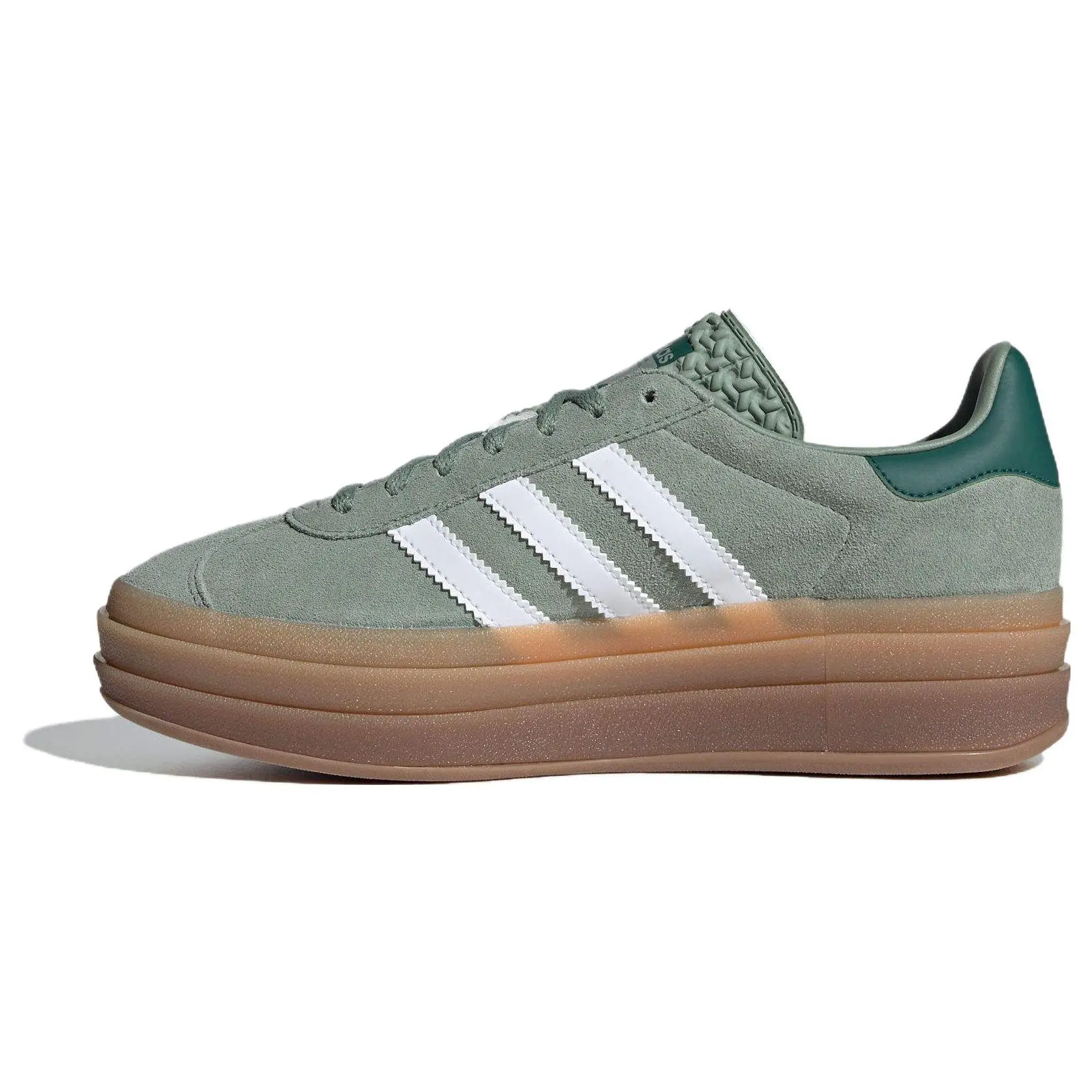 adidas Women's Gazelle Bold 'Silver Green Gum' ID6998