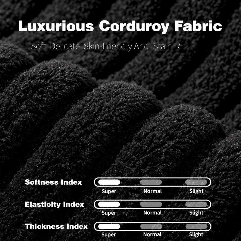 108" Cloud Sectional Couch with L-Shape Chaise, Left-right interchangeable,Modern Modular Sofa with Deep Seat, Upholstered Couches for Living Room Bedroom,No Assembly Required, Soft Plush Corduroy Fab 108" Cloud Sectional Couch with L-Shape Chaise, Left-right interchangeable,Modern Modular Sofa with Deep Seat, Upholstered Couches for Living Room Bedroom,No Assembly Required, Soft Plush Corduroy Fab