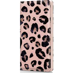 Checkbook Cover for Personal Checkbook,Patterned Pu Leather check book covers for women and men,with Pen Holder & Built-in Clear Plastic Divider for Duplicate Checks
