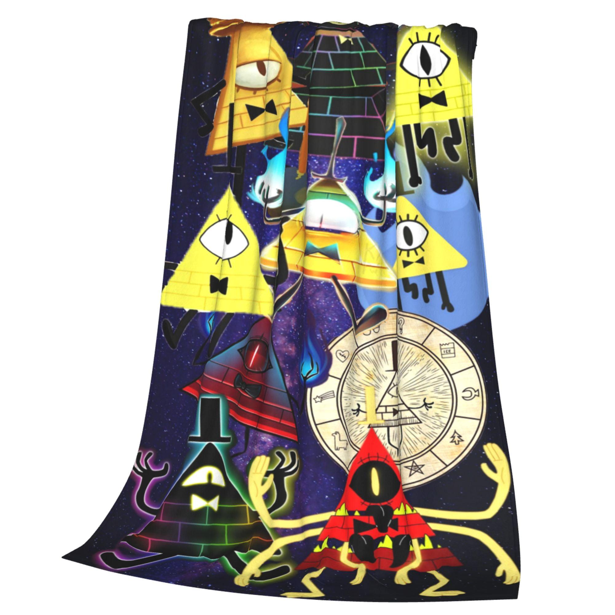 Bill Cipher Gravity Falls Throw Blanket Super Soft Blankets Decor ...