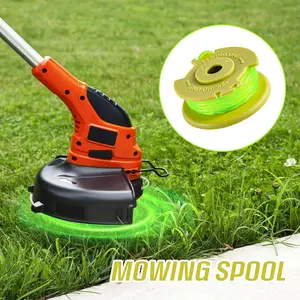 9pcs/18pcs Anleolife 0.80 Inch Spool for Ryobi Cordless Trimmer, 18v 24v Compatible, 40 Feet Long, Auto Feed Line Reel