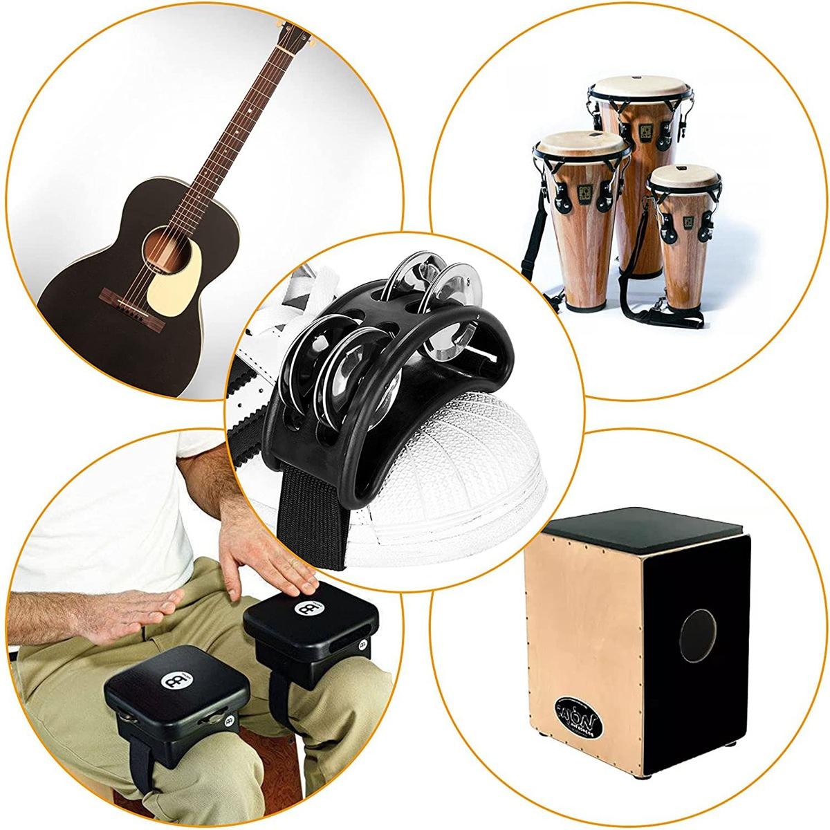 Foot drum percussion instrument, cajon drum, foot bell, foot pedal bell, musical instrument accompaniment