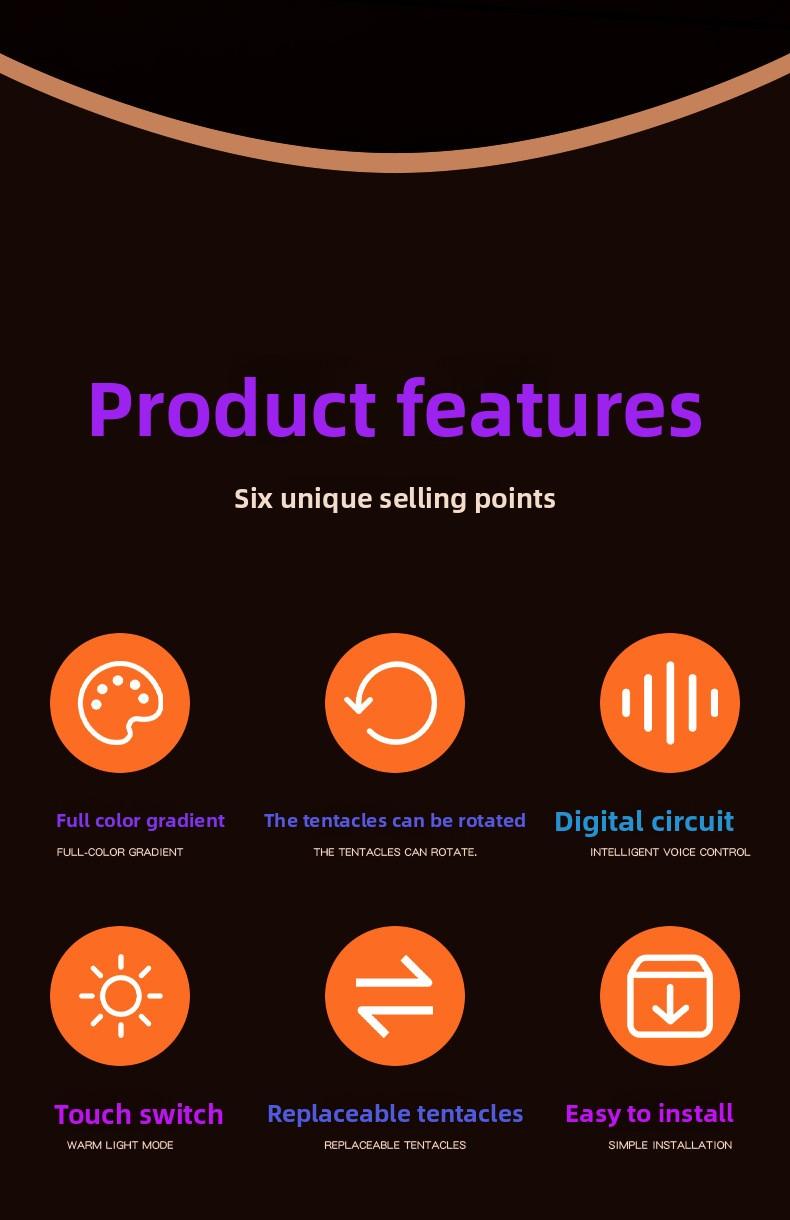 Magnetic Levitation Ornament Latest Edition Desktop Jellyfish Lamp with Touch Switch Stepless Dimming for Weddings and Client Gifts