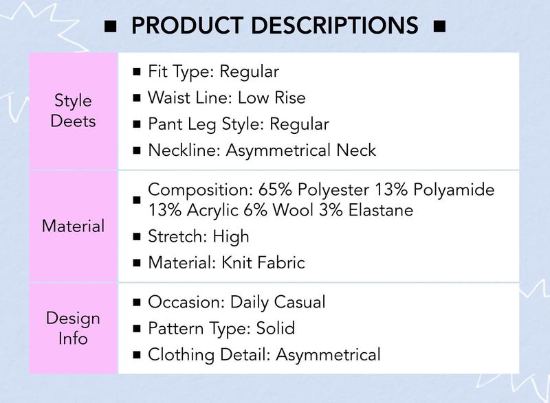 Cider Knit Wool-blend Asymmetrical Neck Long Sleeve Top & Low Rise Shorts Set