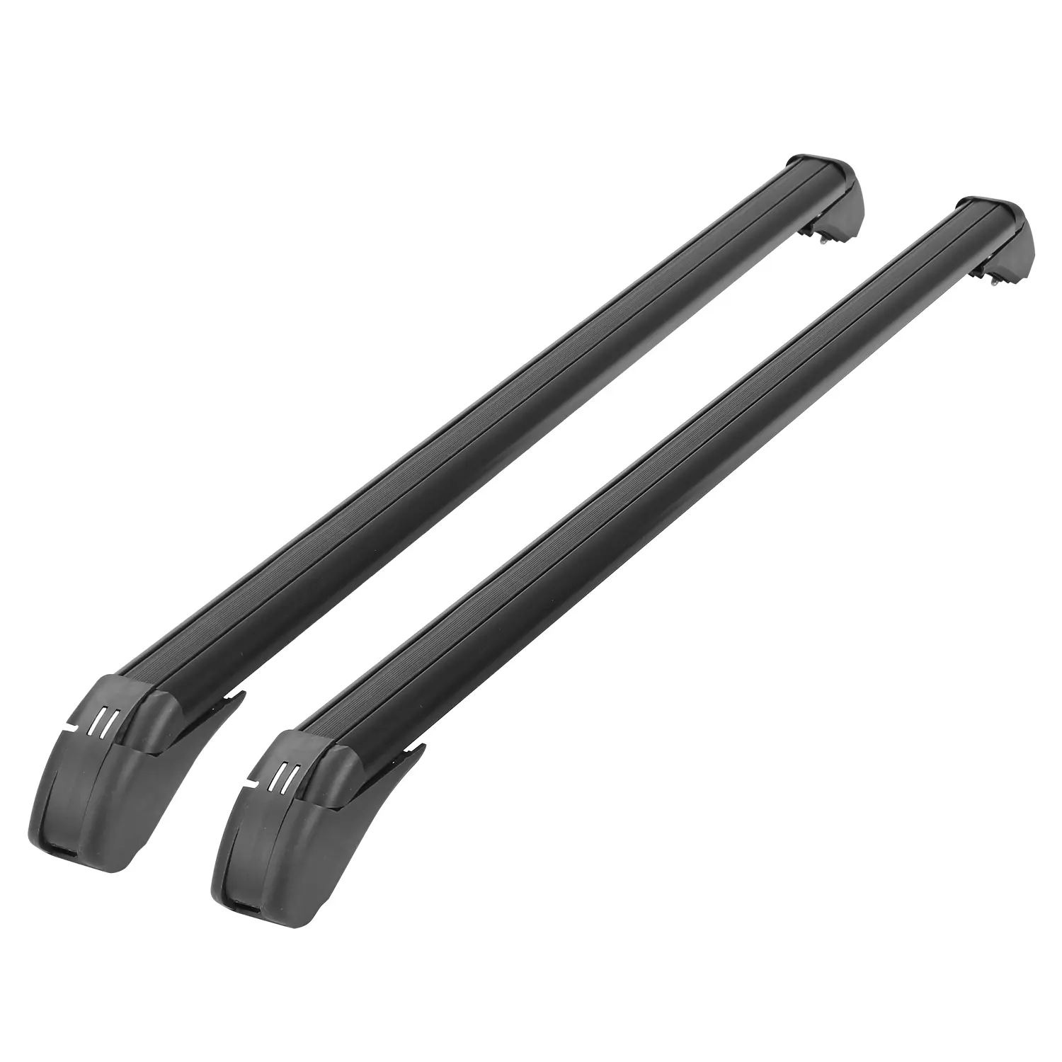 2PCS Universal 110cm/43-inch Car Roof Rack Cross Bar w/ Anti-Theft Lock Adjustable Window Frame for bike kayak cargo luggage,summervibes