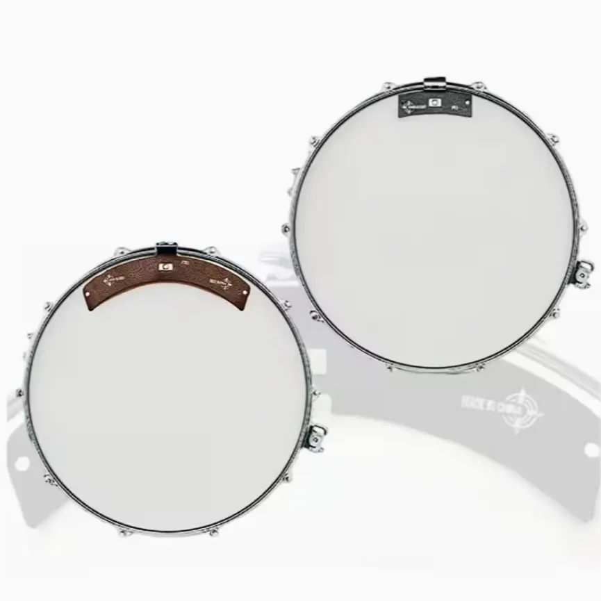 Leather M1 Drum Dampener, Low Tom Silent Pad, Percussion Tuning Accessory, / Colors, Noise Reduction, Easy Installation