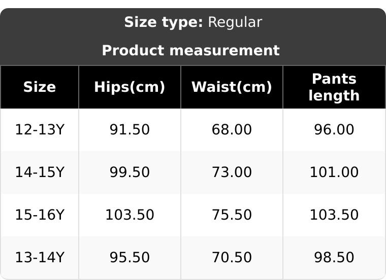 Teen Girls High Waisted Baggy Jeans, Summer Dark Washed Wide Leg Denim Jeans, Loose Straight Trousers 12-16y