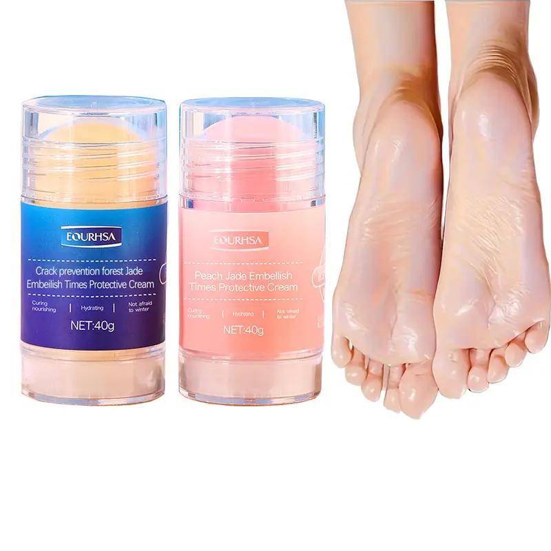 Foot Care Cream Anti-Cracked Moisturizing Softening Nourishing for Dry Cracked Feet with Glycerin & Vitamin E 40g Stick Dead Skin Remover Foot Care Cream Anti-Cracked Moisturizing Softening Nourishing for Dry Cracked Feet with Glycerin & Vitamin E 40g Stick Dead Skin Remover