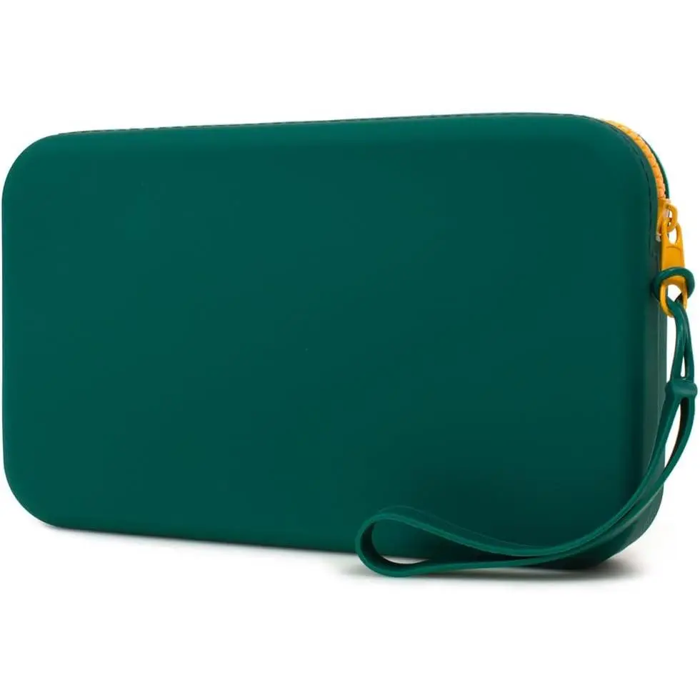 Large silicone makeup bag, women's travel toiletry bag, large cosmetic storage bag, portable makeup bag, zipper bag, waterproof makeup storage bag