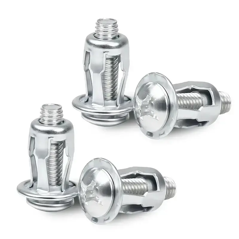 30/90 Piece Rivet Nut Set, M4/m5/m6 Carbon Steel Threaded Rivet Nuts, Thick High-Strength Fasteners, Ideal for Repair and Furniture Fixing