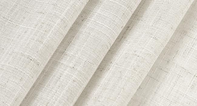 Linen Cafe Curtains 30 Inch Length Light Filtering Semi Sheer Mini Curtains for Small Window Basement Bathroom Natural Back Tab Rod Pocket Pleated Short Sheer Kitchen Curtain 30x30 Cream