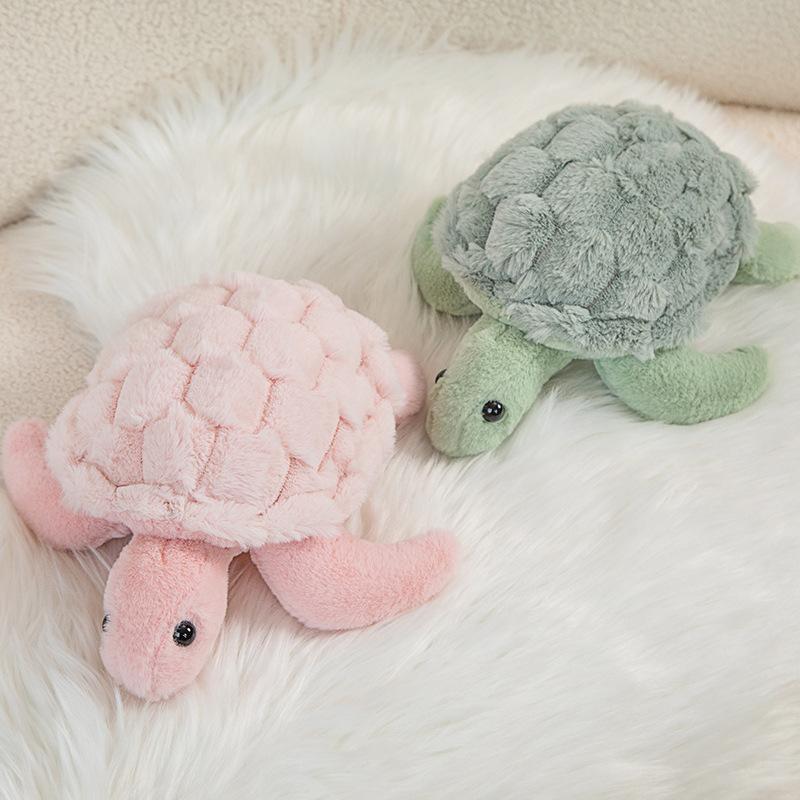 Cute Turtle Design Plush Toy, 1 Count Soft Stuffed Marine Animal Doll, Sea Turtle Plushie, Appease Doll for Children Birthday Gift, Gift for Her, Girl's Gift, Soft Cuddly Gift