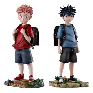 16CM Anime Figure Jujutsu Kaisen Itadori Yuji Fushiguro Megumi Standing Model Toy Gift Collection PVC Action Figure