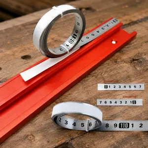 Durable Laser Engraved Tape Measure Set: Nano Waterproof Coating, Anti-Slip Anti-Corrosion Measuring Tool, Self-Adhesive Scale Precision Calibrated, Woodworking Renovation Equipment, Machining Parts, Professional Grade Tape Measure, Precision Tool Kit.