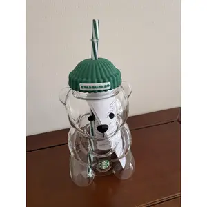 Starbucks 2026 Glass Bearista Cup Limited Edition Bear Tumbler gift new
