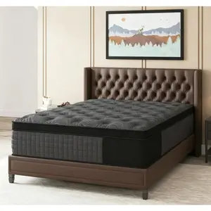 10"12"14" Twin Full Queen King Size Mattress in a Box Hybrid Spring Memory Foam, Medium Firm Ergonomic Mattress